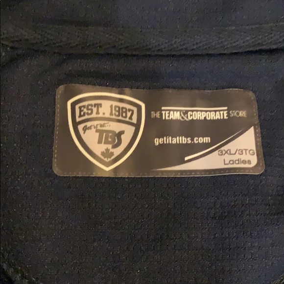 Extreme Series 3/4 zip golf pullover - ladies 3XL - Picture 4 of 12